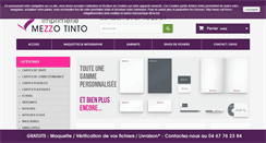 Desktop Screenshot of mezzotinto.fr